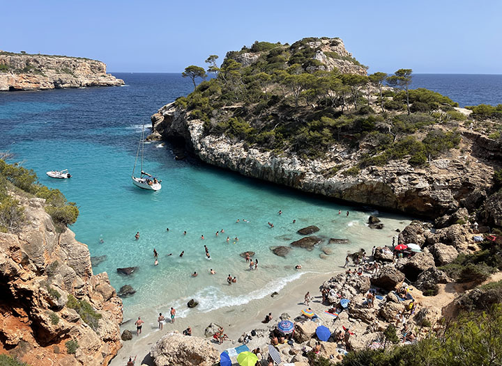 Les plus belles plages de Majorque • La blonde à l'étranger