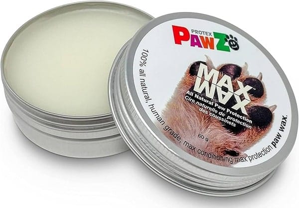 Paw balm winter care for Shiba Inu puppy paw protection