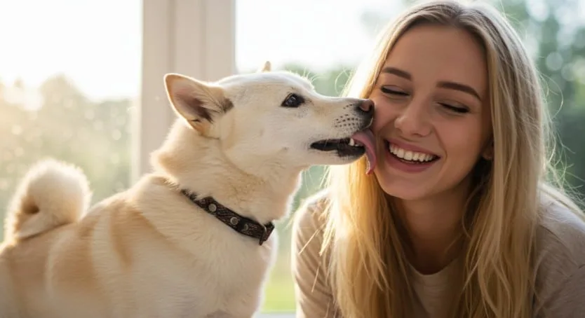 Managing Shiba Inu Puppy Licking