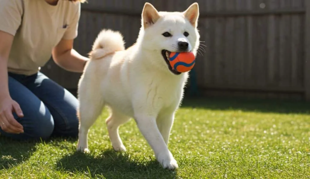 White Shiba Inu Puppy Training Challenges